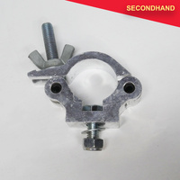 Slim Type 50mm Half Coupler Silver - SWL 300kg (secondhand)