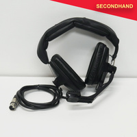 Beyer DT109 Dual Ear Muff Communication Headset with Cable & 4-pin XLR Female Connector (secondhand)