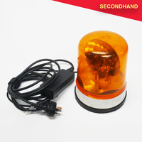 Amber Rotating Beacon 5" Diameter (secondhand)