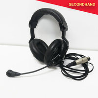 Gamma LH075 Intercom Headset 4-pin Female XLR  (secondhand)