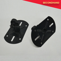 Pair of UXL Steel External Speaker Top Hats - 38mm Socket (secondhand)