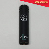 AKG C430 Condenser Microphone with Mic Clip Windsock & Pouch (secondhand)