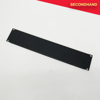 2RU Blank Rack Panel (secondhand)
