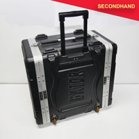 Gator 6RU Rolling Molded Rack Case with Pull Handle & Recessed Wheels Front & Rear Lids  (secondhand)