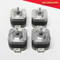 Set of 4 x Stepping Motors 42BYGH005-5 (secondhand)