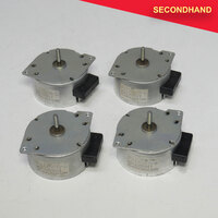 Set of 4 x Stepping Motors  PJJQ156YA-B (KA3533611) (secondhand)