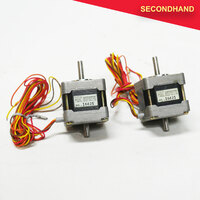 Set of 2 x Stepping Motors  39P037D411D4  (secondhand)