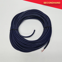 28m Maximum 2-core 2.5mm Speaker Cable 10mm OD - Blue  (secondhand)