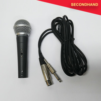 Galaxy Audio Dynamic Microphone with Switch & 4m XLR-Jack Cable (secondhand)