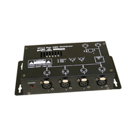 BravoPro HD207 4-Channel DMX Splitter with 3pin XLR Connections