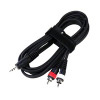 UXL PMC2 2M 3.5mm TRS Jack Plug to 2 x RCA Plug