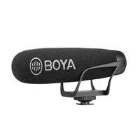 Boya BM2021 Super Cardioid Shotgun Microphone for Phones, Tablets & Video Camera