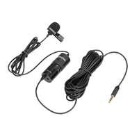 Boya M1 PRO Lavalier Microphone for Video DSLR & Smartphones with Headphone Output