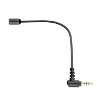 Boya UM4 Flexible Gooseneck Microphone with 3.5mm TRRS Jack Connector for PC & Smartphone