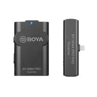 Boya WM4 PRO K3 Wireless Microphone System with Lightning Connector for iOS devices