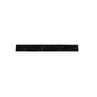 BravoPro Velvet Stage Skirt Black 4.2m x 0.2m 50% fullness 280g/m