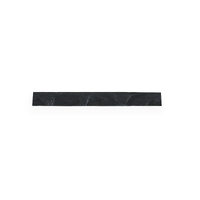 BravoPro Brushed Cotton Stage Skirt Black 4.2m x 0.2m 50% fullness 365g/m