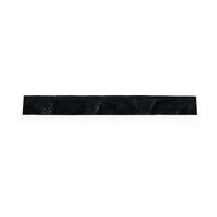 BravoPro Velvet Stage Skirt Black 6.2m x 0.3m 50% fullness 280g/m