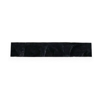 BravoPro Velvet Stage Skirt Black 6.2m x 0.6m 50% fullness 280g/m