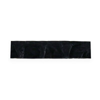 BravoPro Velvet Stage Skirt Black 6.2m x 0.9m 50% fullness 280g/m