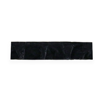 BravoPro Velvet Stage Skirt Black 6.2m x 0.9m 50% fullness 290g/m