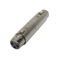BravoPro A-035 Female XLR Adaptor 3pin Female XLR - 3pin Female XLR