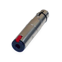 BravoPro A039 3-pin XLR Female to 6.35mm TRS Jack Socket Adaptor