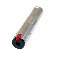 BravoPro A040 3pin XLR Male to 6.35mm TRS Jack Socket Adaptor