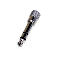 BravoPro A072 6.35mm TRS Stereo Jack Plug to 3.5mm TRS Stereo Jack Socket Adaptor