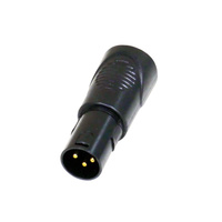 BravoPro A109 RJ45 Socket to 3-pin XLR Male Adaptor