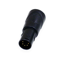 BravoPro A111 RJ45 Socket to 5-pin XLR Male Adaptor