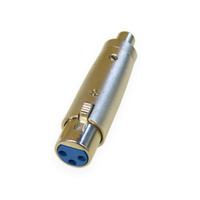 BravoPro AP1332 3pin XLR Female to RCA Socket Adaptor