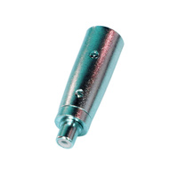 BravoPro 1333 3pin XLR Male to RCA Socket Adaptor