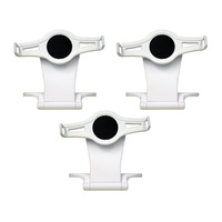 BravoPro LS18W Universal Desk Stand Compatible with iPad - White x3