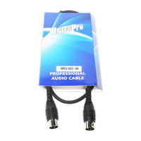 BravoPro MIDI-002 1M MIDI Cable - Male 5-pin DIN to Male 5-pin DIN