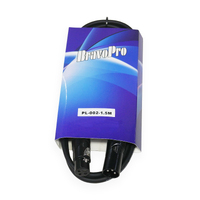 BravoPro PL002-1.5 1.5M 3-pin XLR DMX512 Control Cable