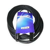 BravoPro PL002-15 15M 3-pin XLR DMX512 Control Cable