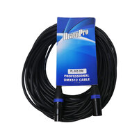 BravoPro PL002-20 20M 3-pin XLR DMX512 Control Cable