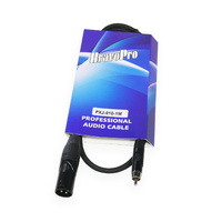 BravoPro PXJ010-01  1M 3-pin XLR Male to RCA Male