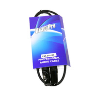 BravoPro PXX001-01 1M Microphone Cable 3-pin XLR Male to 3-pin XLR Female