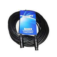 BravoPro PXX001-30 30M Microphone Cable 3-pin XLR Male to 3-pin XLR Female