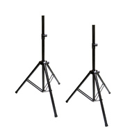 BravoPro SS001-1X2 Pair of Premium Aluminium Speaker Stand