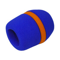 BravoPro WS83 Foam Windsock suits Wireless Microphones - Blue