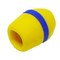 BravoPro WS83 Foam Windsock suits Wireless Microphones - Yellow