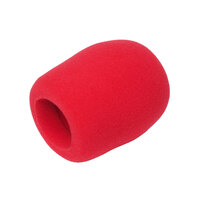 BravoPro WS85 Foam Windsock suits Standard Microphones - Red