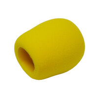 BravoPro WS85 Foam Windsock suits Standard Microphones - Yellow