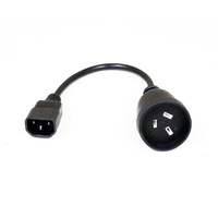IEC Plug to 240v 3pin Socket - 300mm 