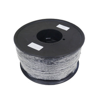 Black Amphenol DMX Cable 2-pair Shielded 100M Roll