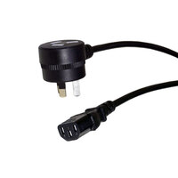 1.5 Metre IEC Socket to 240v 3pin Piggy Back Plug