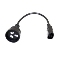 IEC Plug to 240v 3pin Socket - 350mm 